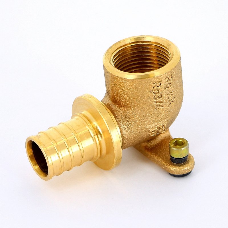 Водорозетка надвижная 25-Rp 3/4" REHAU RX корот. (бронза)