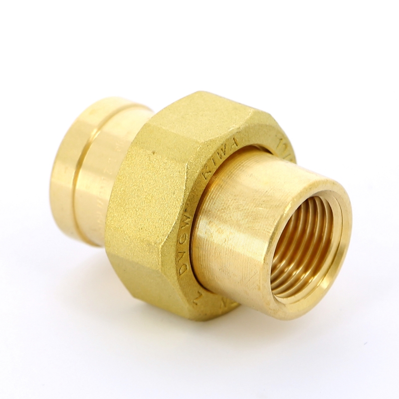 Американка резьбовая (ВР) 1/2" с коническим уплотнением бронза VIEGA (446932)