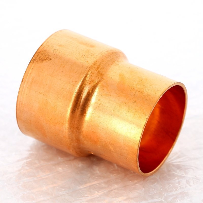 Муфта переходная двухраструбная 76.1 х 54 мм VIEGA пайка медная