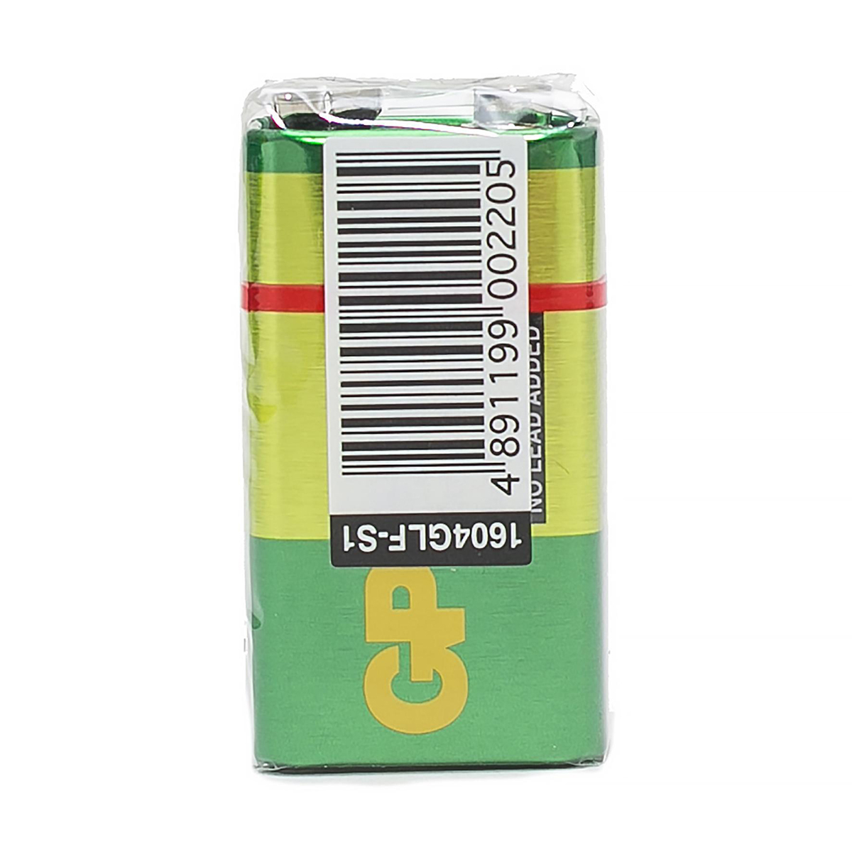 Батарейка gp greencell 1604g-b  крона (1 шт. в слюде) (10/500)