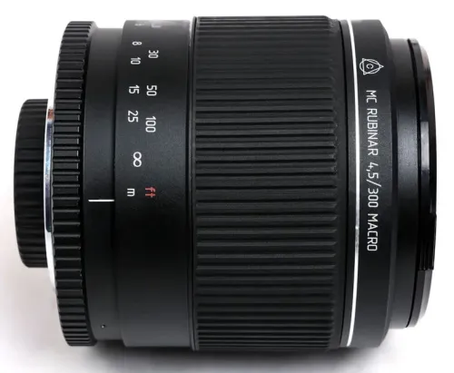 Объектив фотографический МС Рубинар 4,5/300 Макро