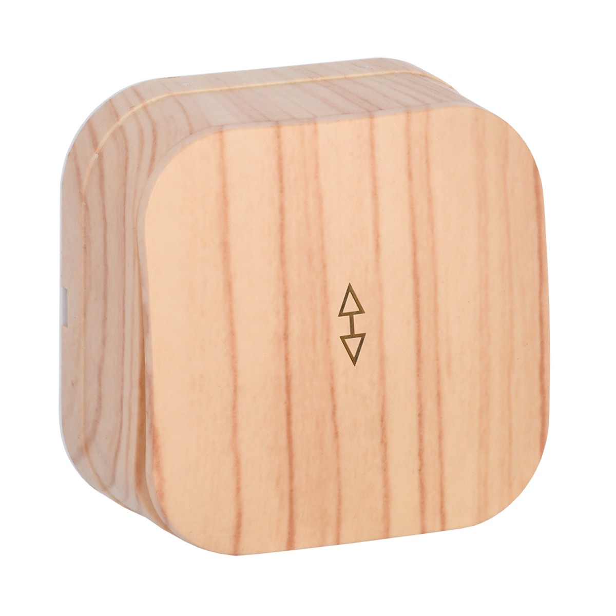 Выключатель открыт. уст. "glory" 1 кл. проходной всп10-1-0-хс, 10а, сосна (1/36/432) "iek"