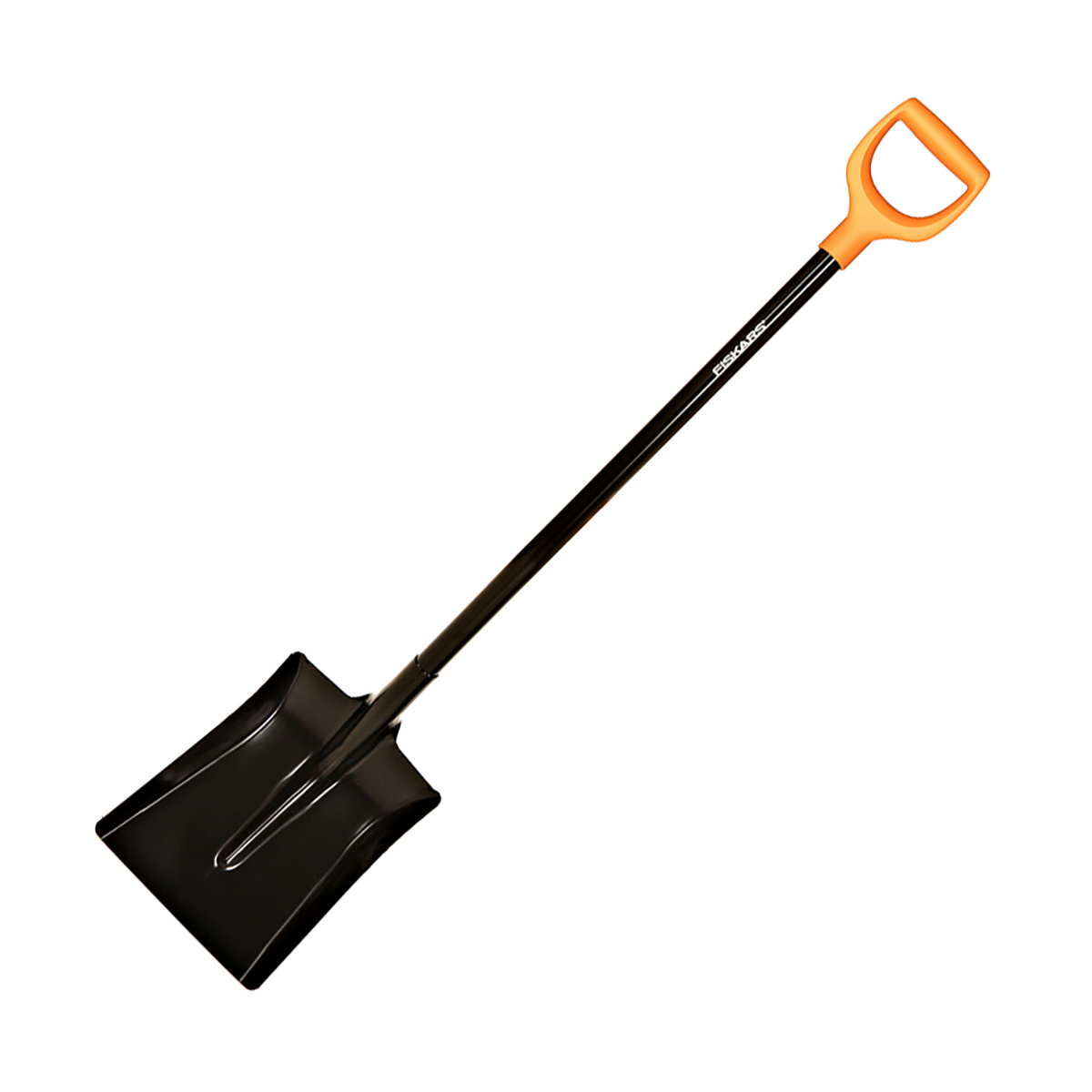 Лопата совковая "solid" с металл. черенком и ручкой (1/4) "fiskars" 1026682