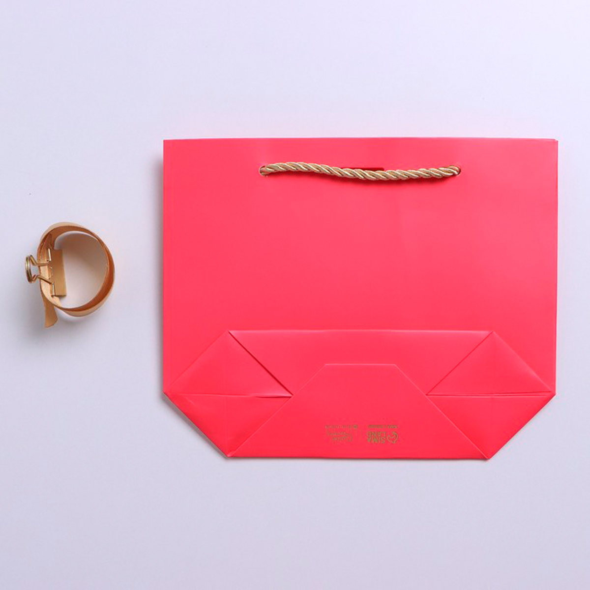 Пакет подарочный "самой прекрасной" 21*17*7 см (1/21) "дарите счастье" 7183885