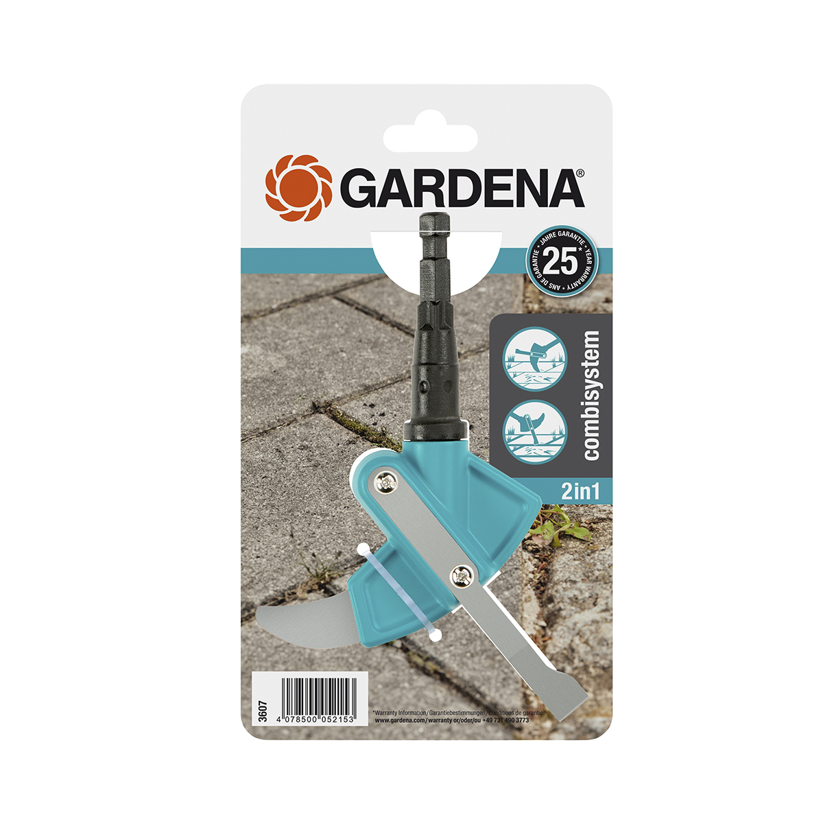 Очиститель щелевой 2-в-1 (насадка для комбисистемы) (1/5) "gardena" 03607-20.000.00