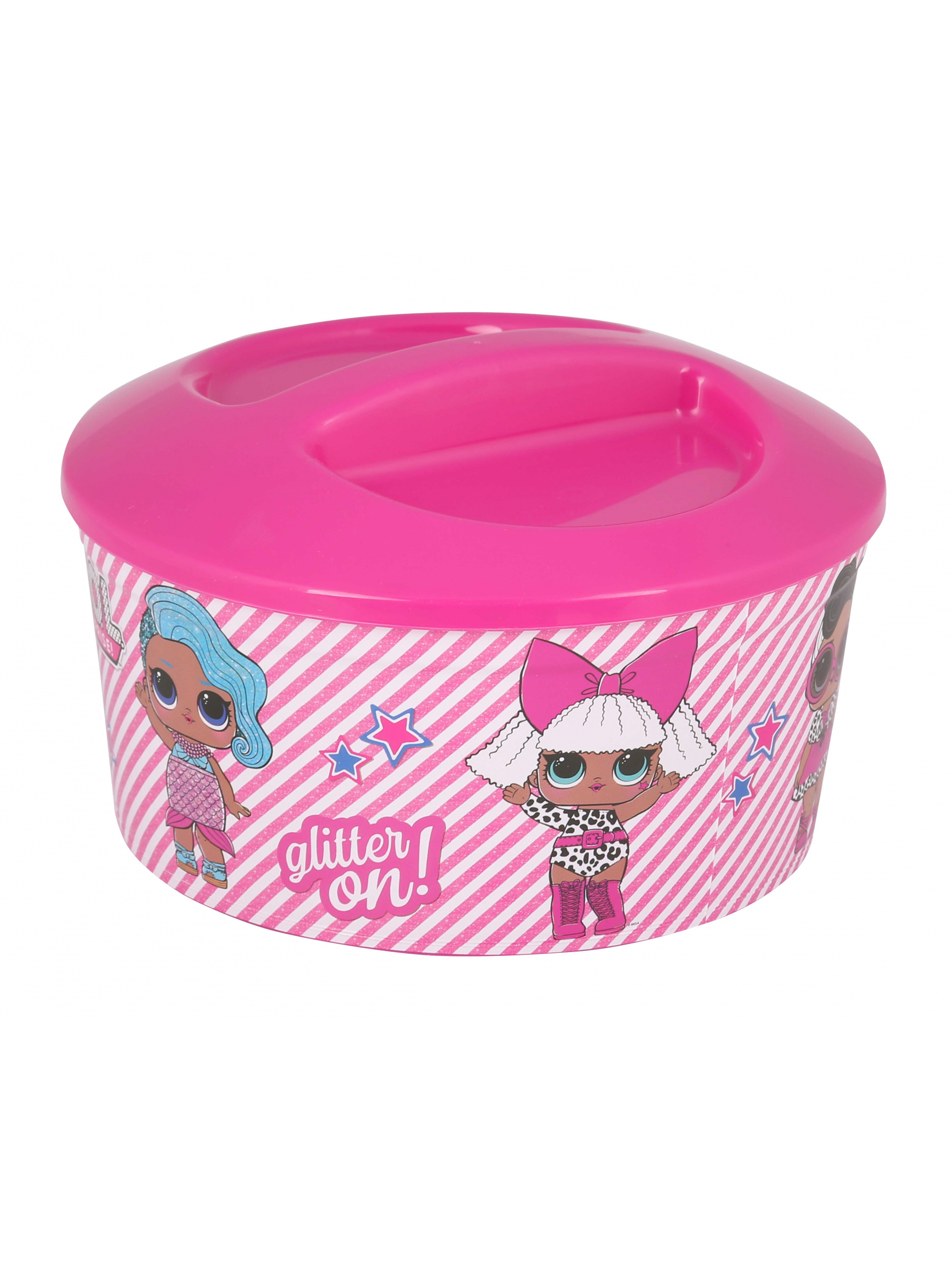 Шкатулка игрушечная "lol surprise" круглая (1/24) "альтернатива"  м7632