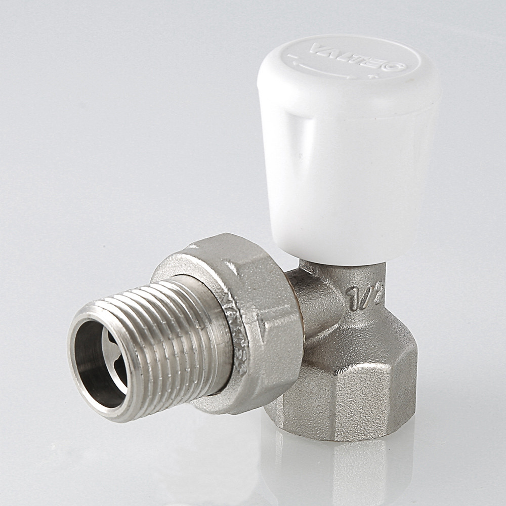 Клапан ВН ручной регулировочный угловой VALTEC 1/2" mini