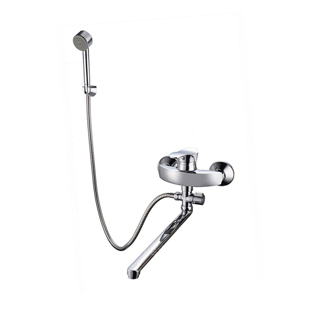 Смеситель для ванн fzs 814- b124 длинный излив (1/10) "fauzt"