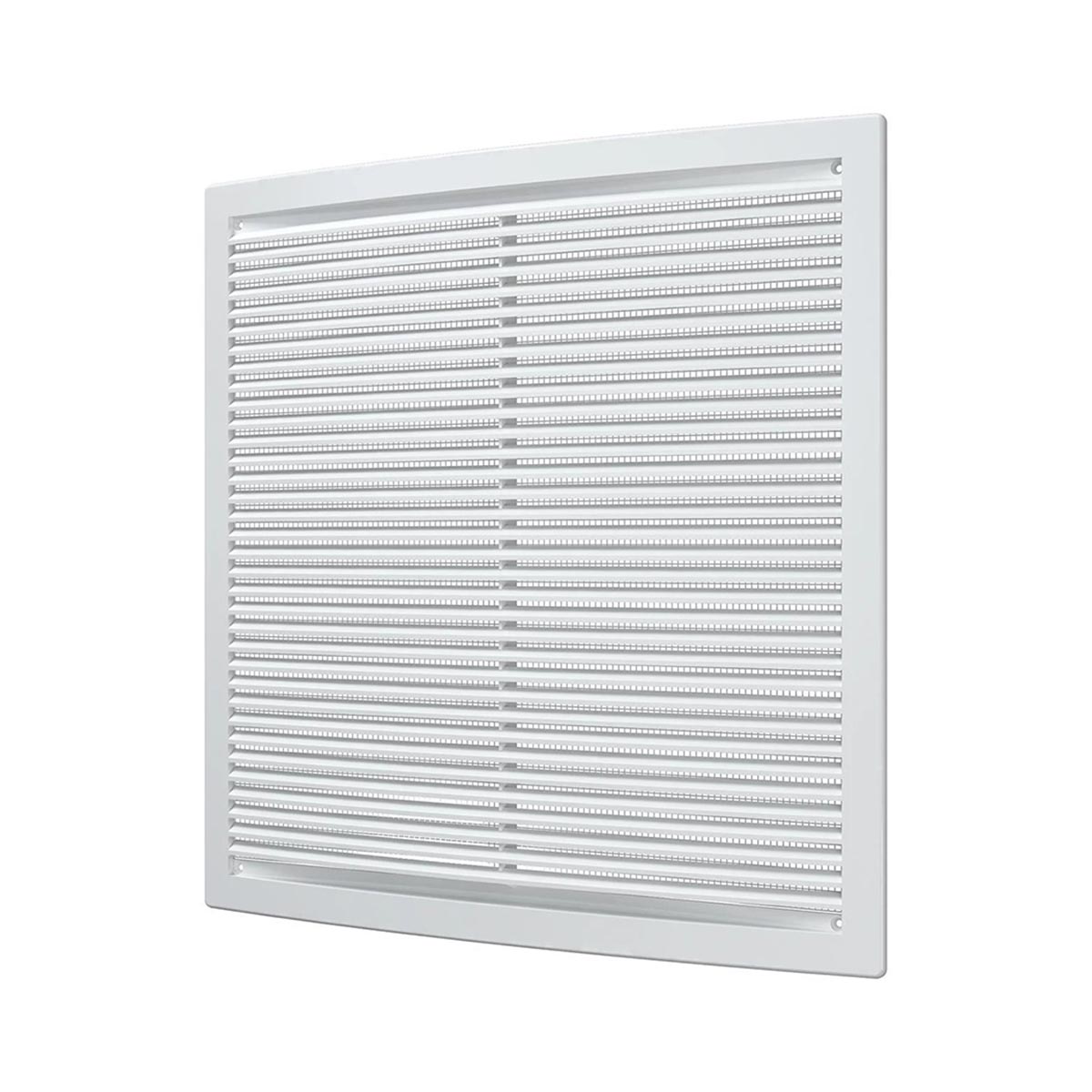 Решетка вентиляц. вытяжная 340 х 340 мм abc-пластик (1/25) "эра" 3434рц