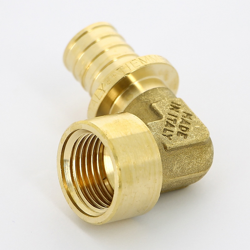 Угол переходной 16 x 1/2" ВР аксиальный для труб PE-X UNI-FITT