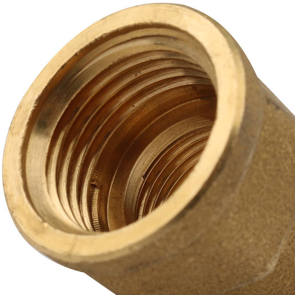 Муфта резьбовая ВР 1/2" x 3/8" латунь TIEMME