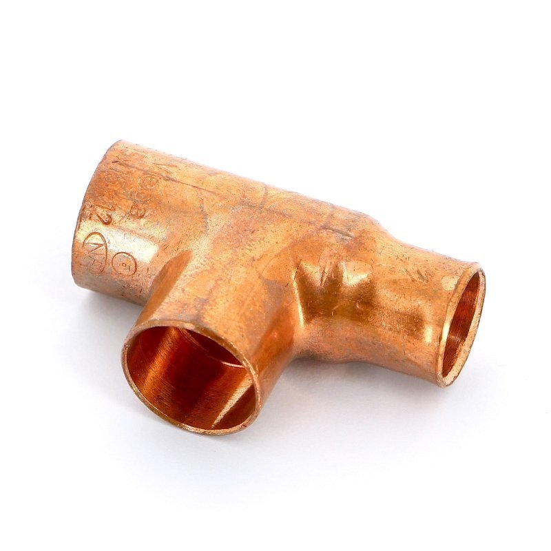 Тройник переходной под пайку 15 х 15 х 12 мм VIEGA медный