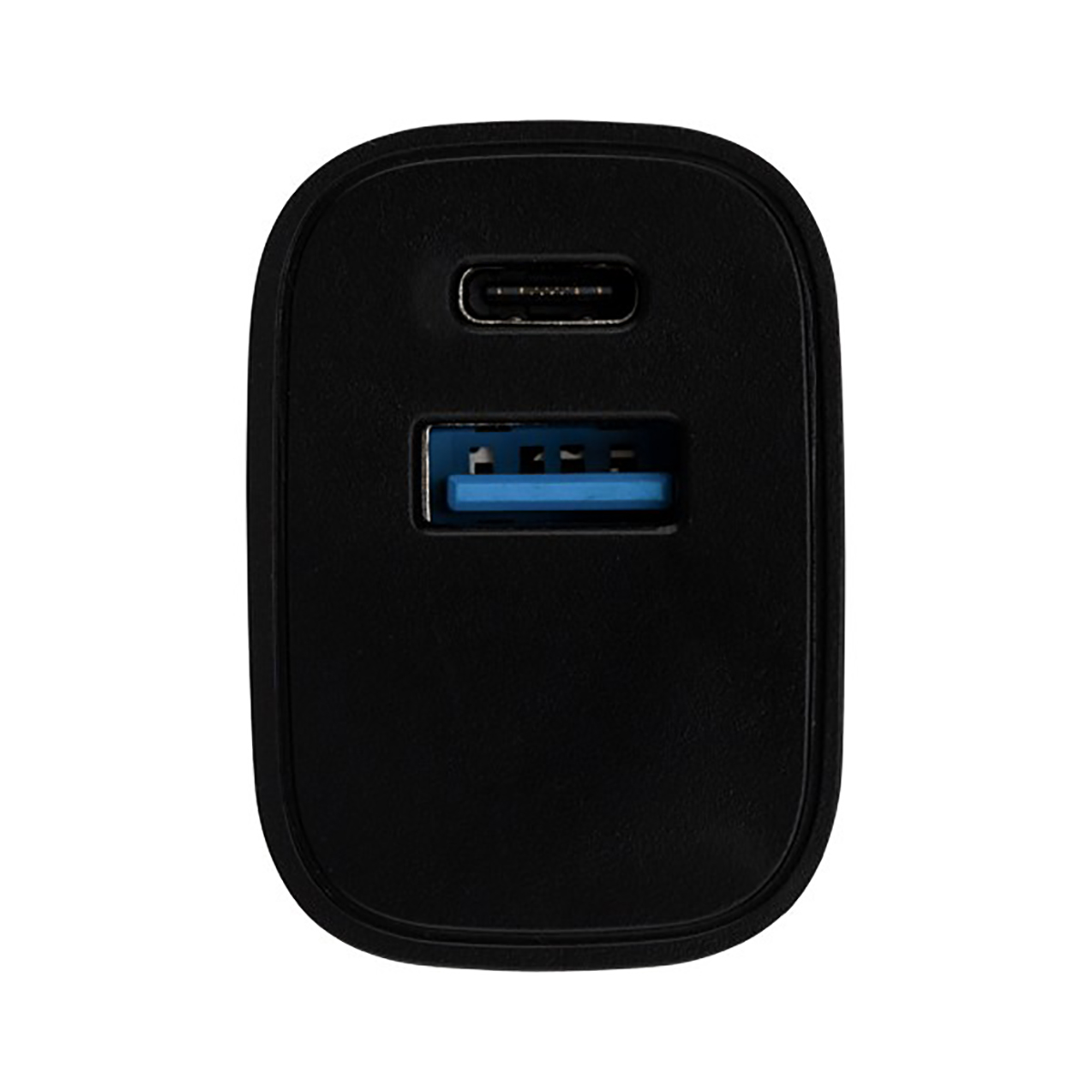 Зарядное устройство сетевое usb + type-c 5v, 2,4 a (черный) (1/100) "rexant" 16-0297