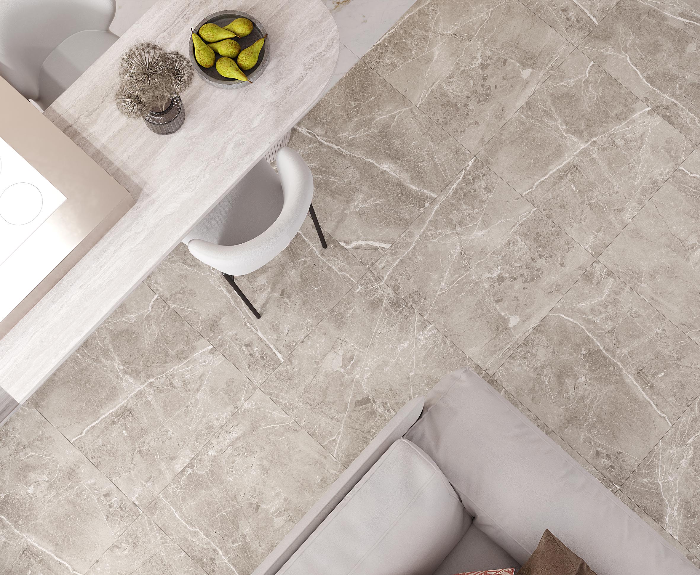 Obsidian grey керамогранит полированный 60x120