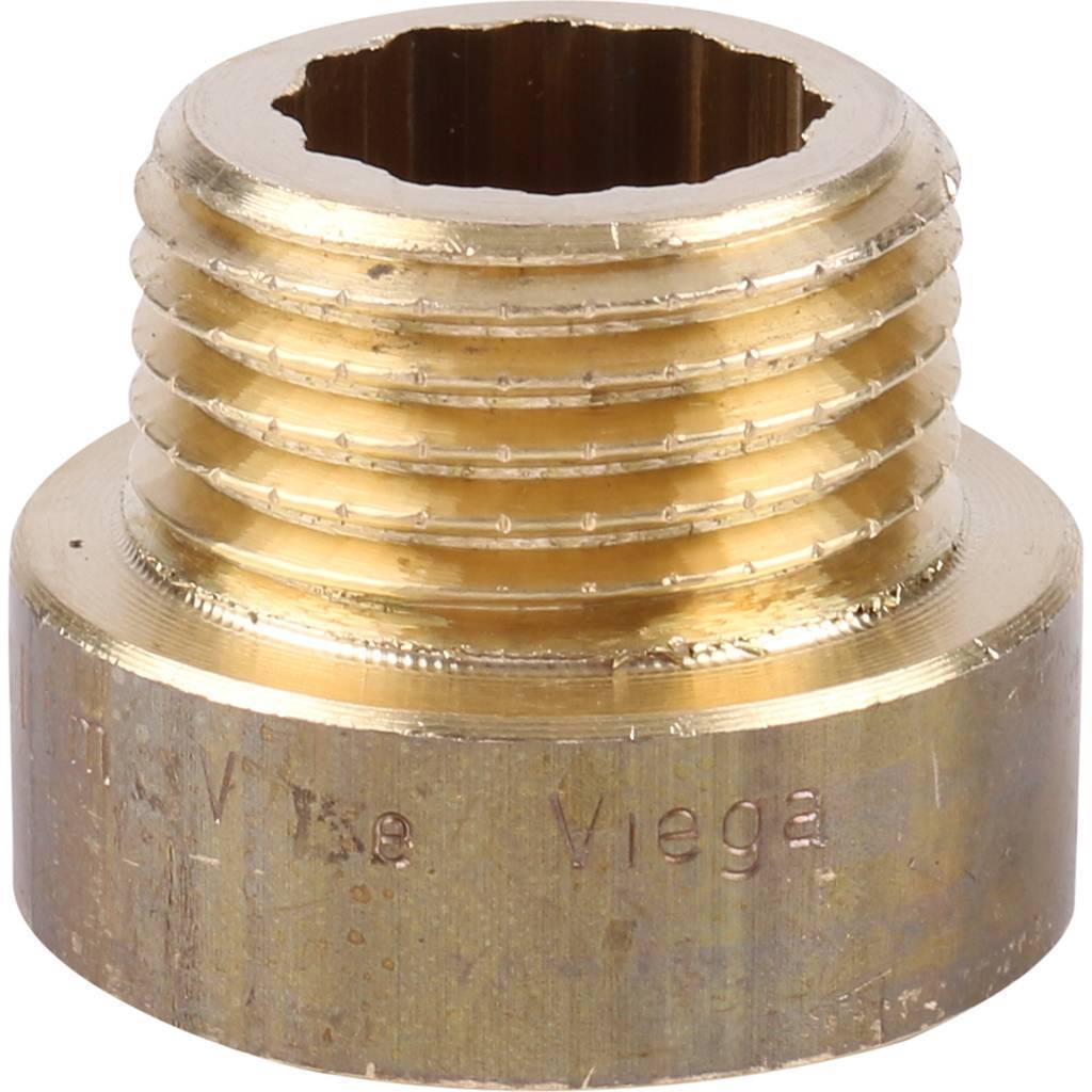 Удлинитель резьбовой 1/2" x 17,5 мм ВН бронза VIEGA (354961)