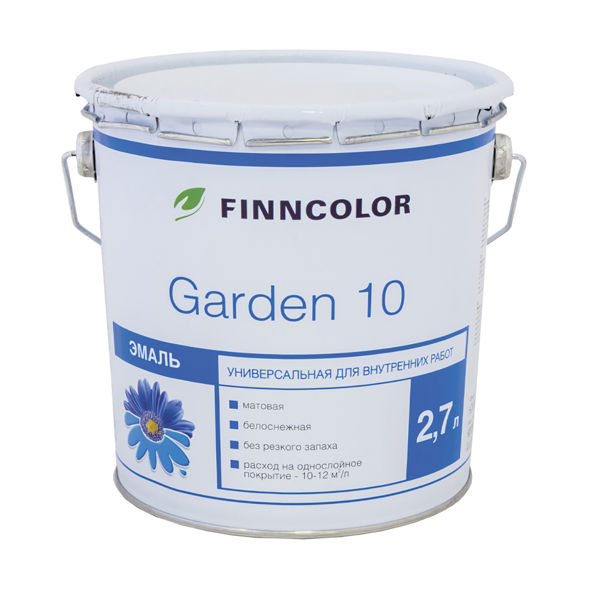 Гарден 10  эмаль  2,7 л (1/6) "тиккурила"
