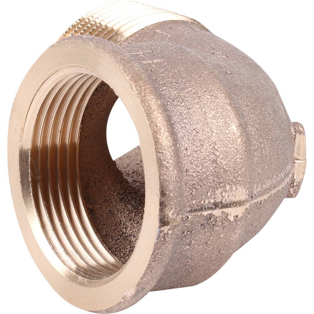 Угол резьбовой 90° ВН 1"1/4 бронза VIEGA (264109)