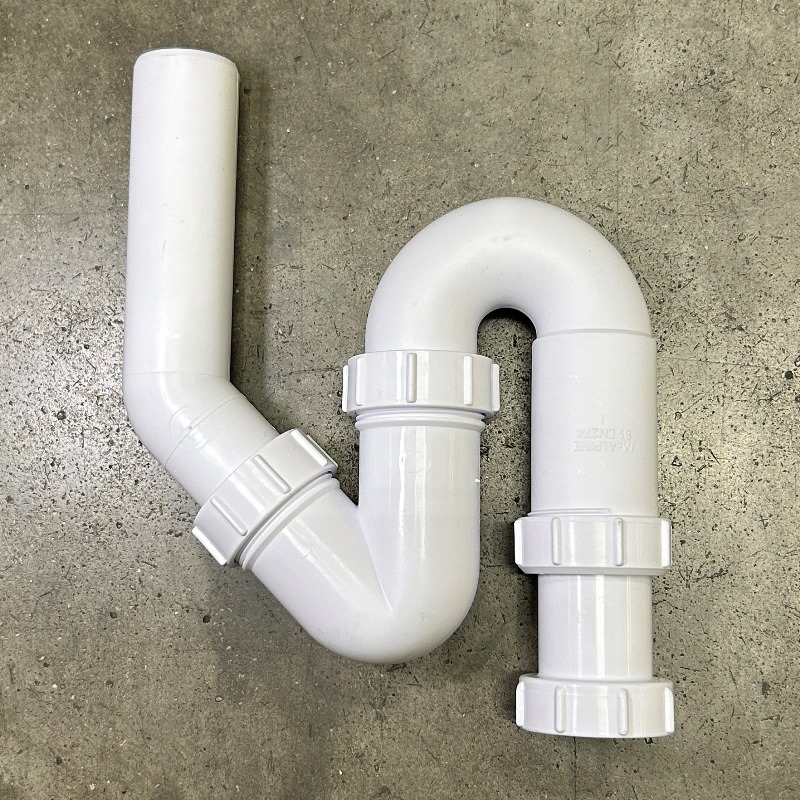 Сифон McALPINE трубный 1 1/2"х40 мм P/S-образный без выпуска