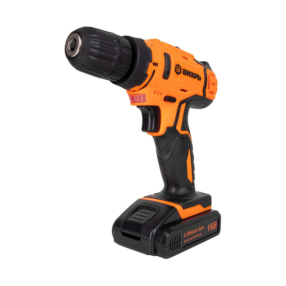 Дрель-шуруповерт аккум. да-16л-2к (1) "вихрь"