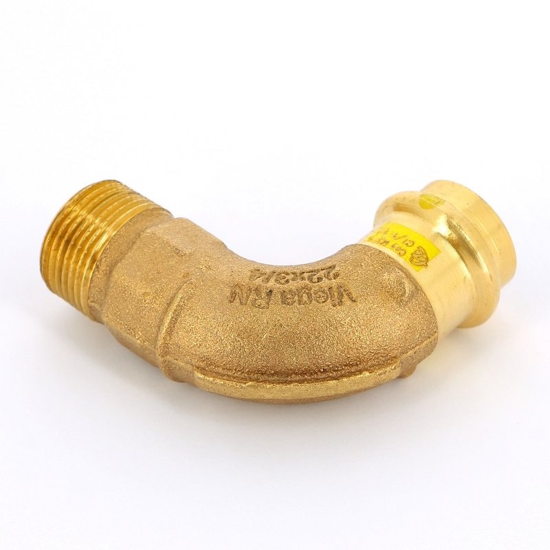 Угол пресс-Н медь Profipress G VIEGA 22x3/4"