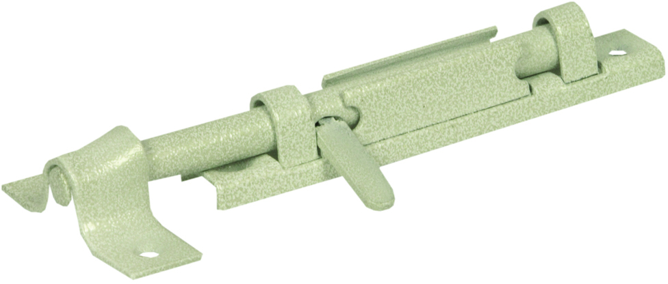 Задвижка накладная 100 мм белый (50) домарт