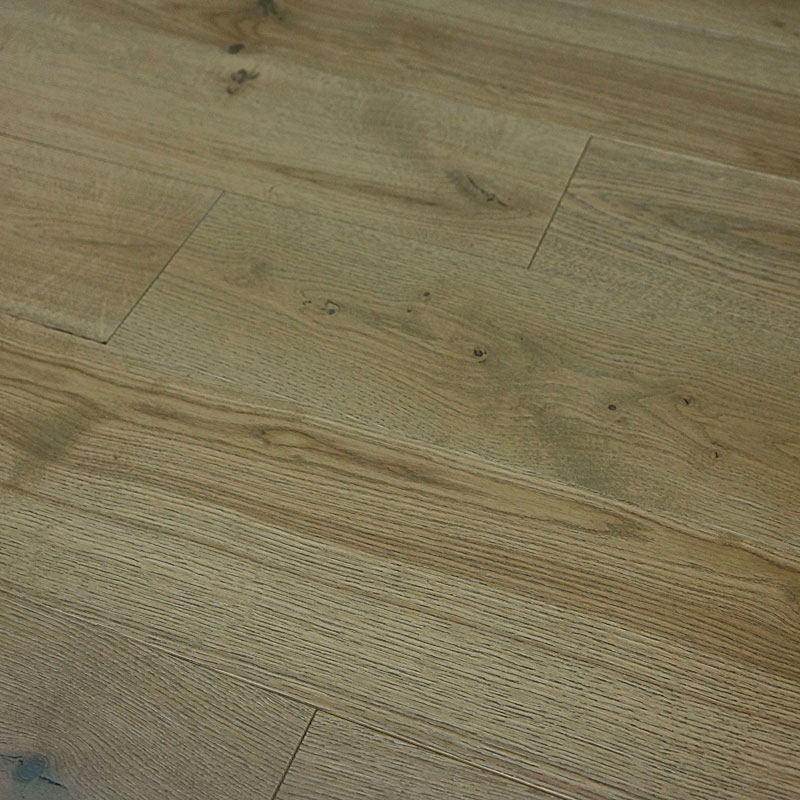 CHALLE 2-х слойная (шип-паз) Дуб Андорра Лайт (Oak Andorra Light) Рустик Лак 400-1500 x 140 x 15 / 1.68м2