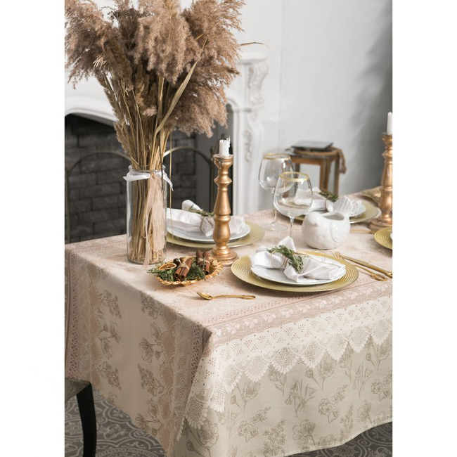 Скатерть "доляна" кружево 180*146 см (1/17) 1972213