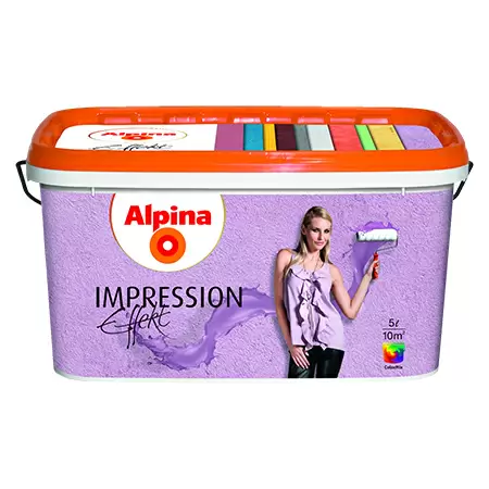 Alpina Impression Effekt / Альпина декоративная краска структурная