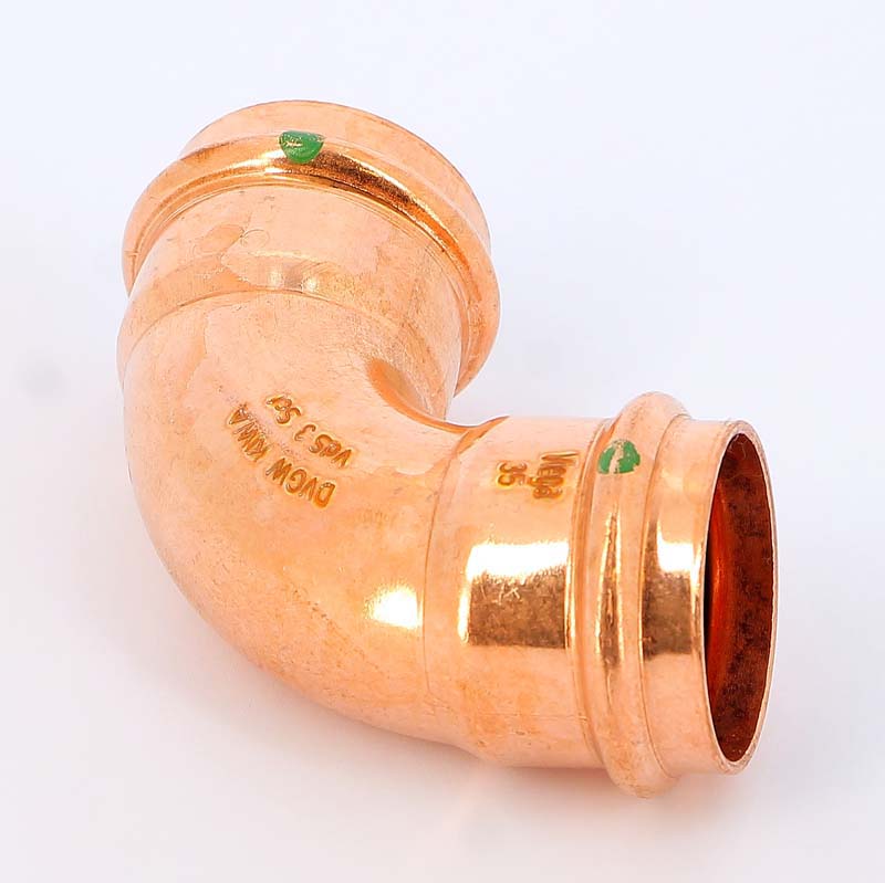 Угол пресс медный Profipress VIEGA 35