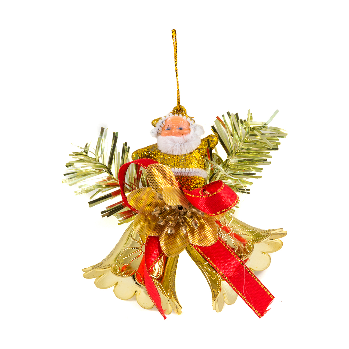 Украшение новогоднее "колокольчик" 11*11,5 см syld17-115 (1/26/260) "волшебная страна"