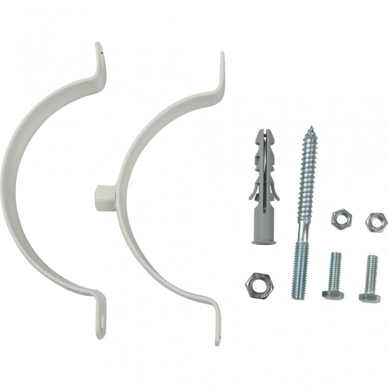 Хомут D=100 мм с набором крепежа для дымохода STOUT