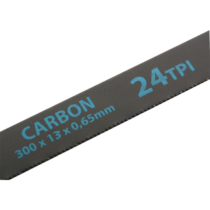 Полотна для ножовки по металлу, 300 мм, 24 TPI, Carbon, 2 шт Gross (77719)