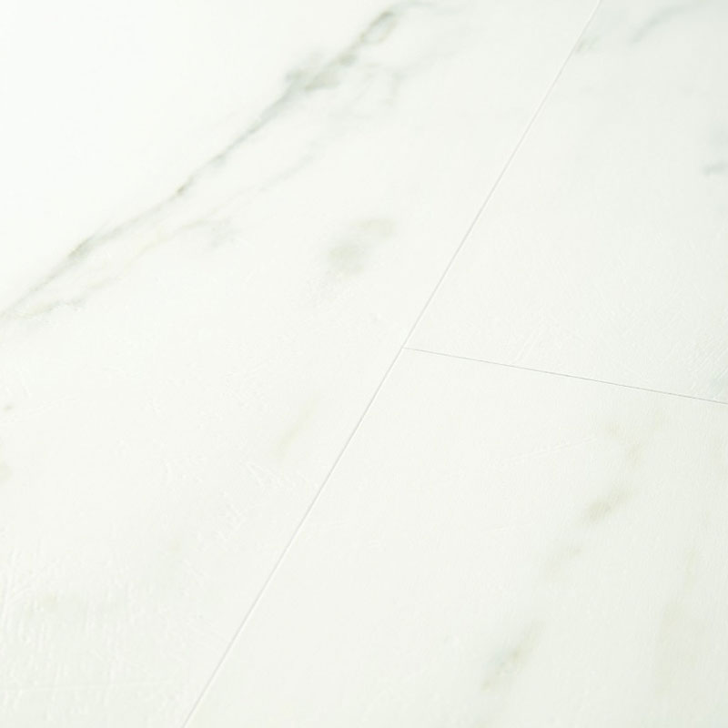 ПВХ-плитка Quick-Step QS LIVYN Ambient Click Plus AMCP 40136 Мрамор каррарский белый