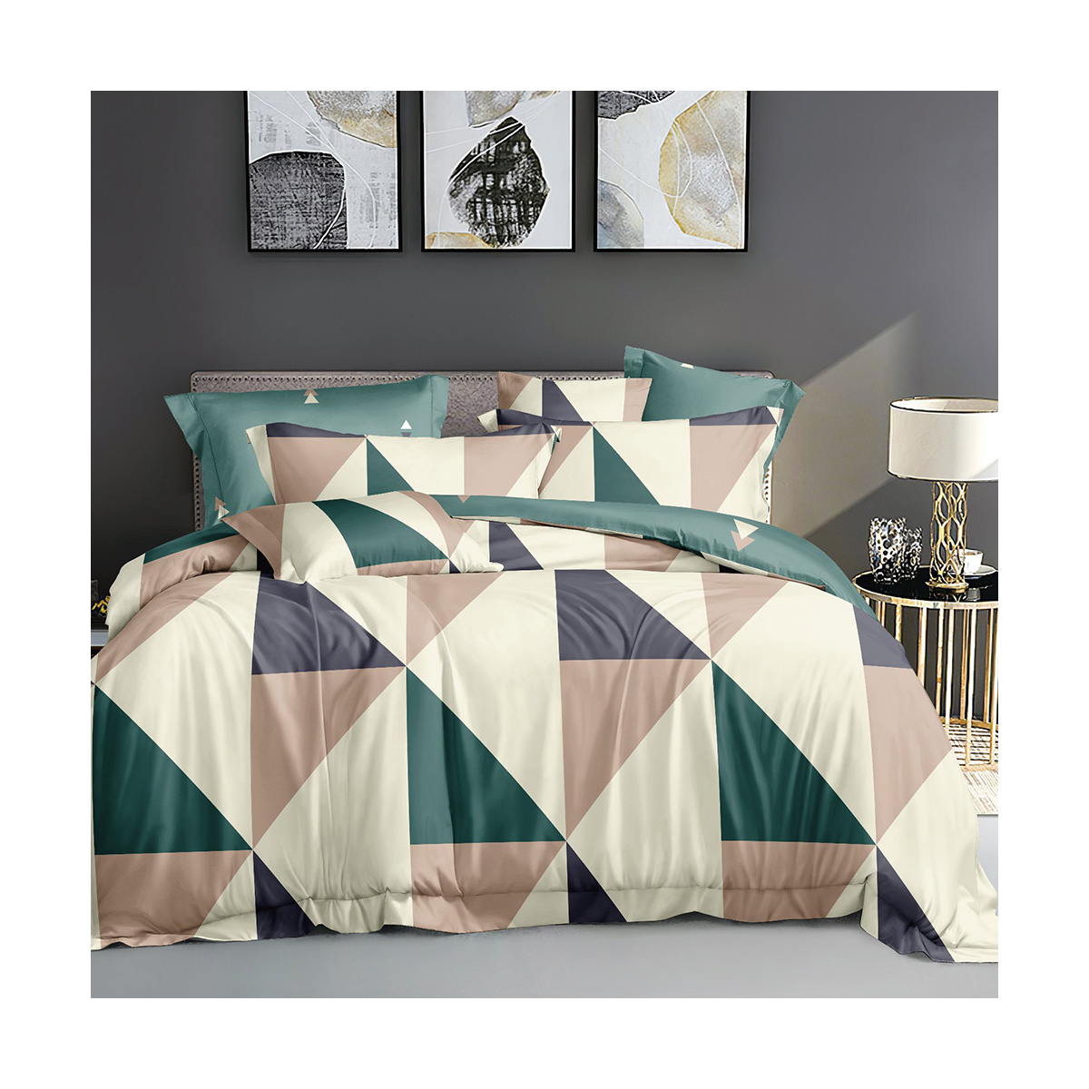 Постельное белье сатин 1,5 сп. 2143 (1/5) "sonnet"