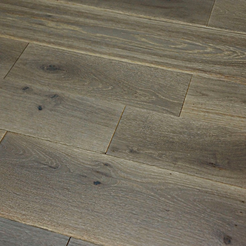 CHALLE 2-х слойная (шип-паз) Дуб Гвинея (Oak Guinea Light) Рустик Лак 400-1500 x 140 x 15 / 1.68м2