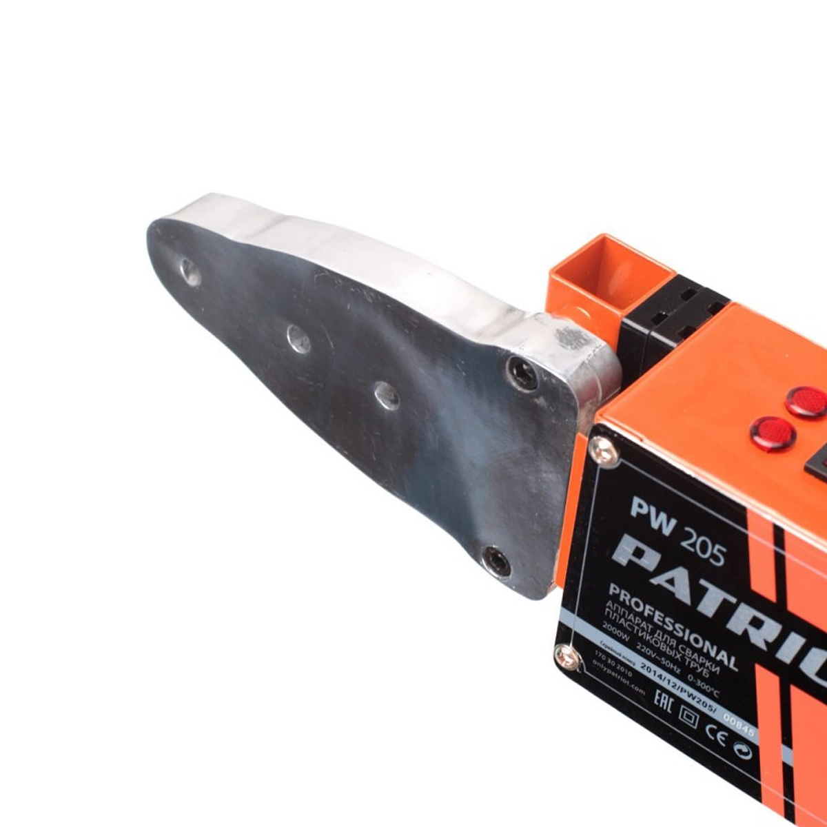 Сварочный аппарат для пвх труб pw 205, d 20-63 мм 2 квт (кейс) (1/5) "patriot" 170302010