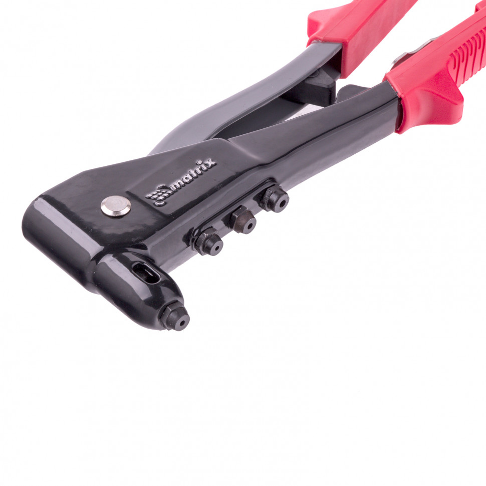 Заклепочник литой, 260 мм, с набором заклепок, заклепки 2.4-3.2-4.0-4.8 мм Matrix (40552)