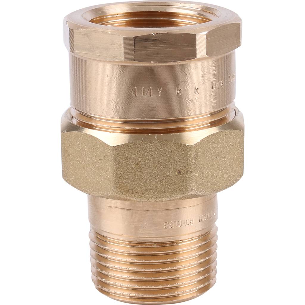 Американка резьбовая ВН 1"1/4 с плоским уплотнением бронза VIEGA (271343)