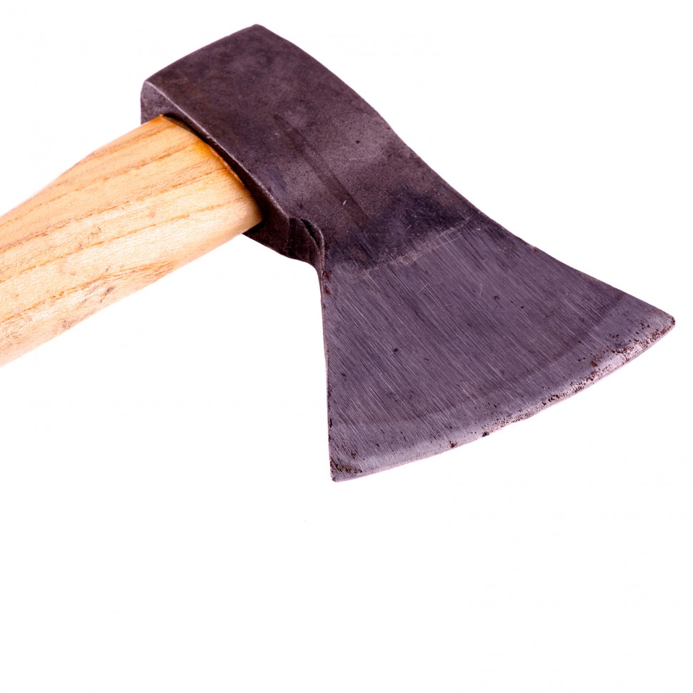 Топор плотницкий, кованый, деревянная рукоятка, 600 г, пескоструйное покрытие полотна Барс (21652)