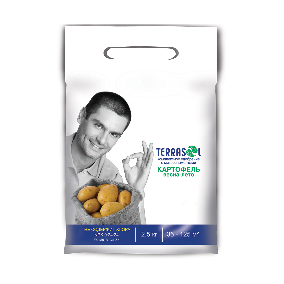 Удобрение "картофель" 2,5 кг (10) "terrasol"