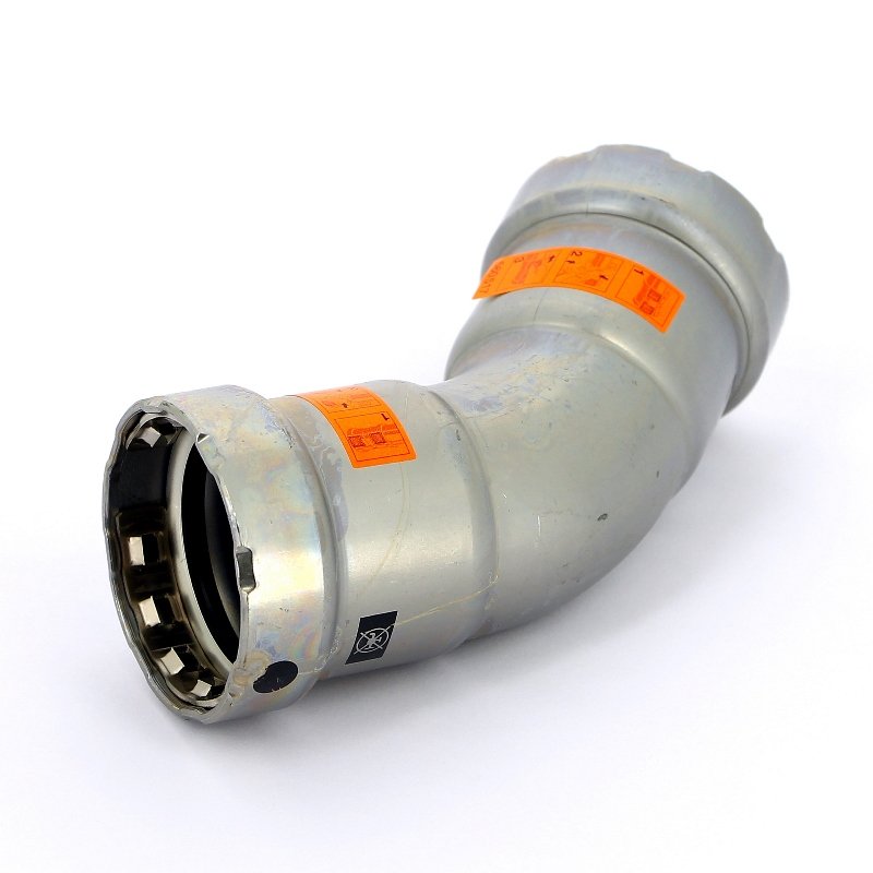 Угол 45 град. пресс оцинкованная сталь Megapress VIEGA 1"1/4