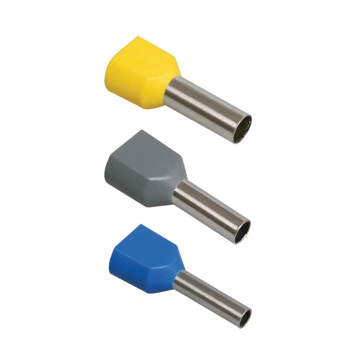 Наконечник-гильза нги2 2,5-12 с изолир. фланцем, синий, упак. 100 шт. (1/10/240) "iek"