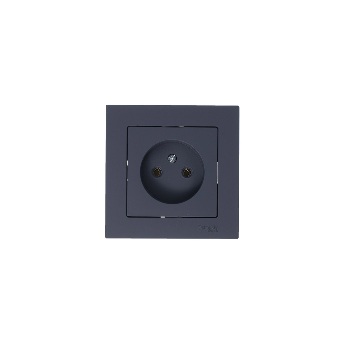 Розетка "atlasdesign" 1 местн. (механизм) 16а, грифель (1/10/60) "schneider"