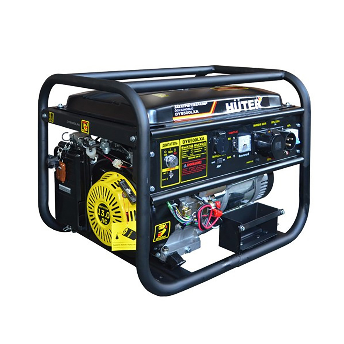 Генератор бензиновый dy6500lxa 5 квт (с авр) (1) "huter"