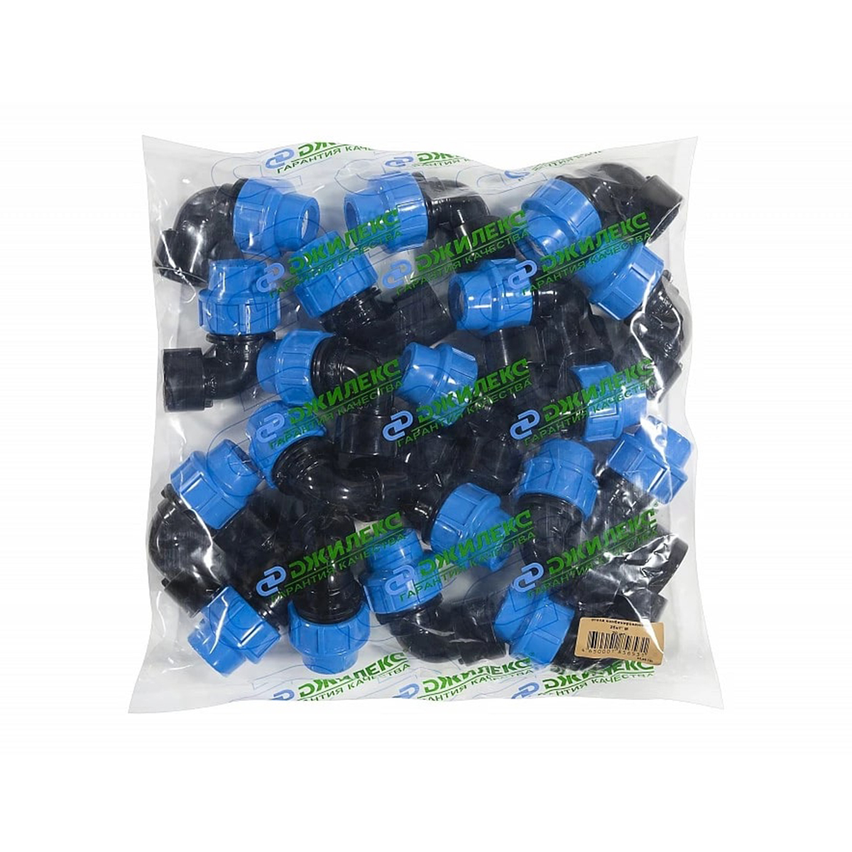 Отвод комб. внутр. резьба 25х1"м полипропилен 1" (1/20) "джилекс"