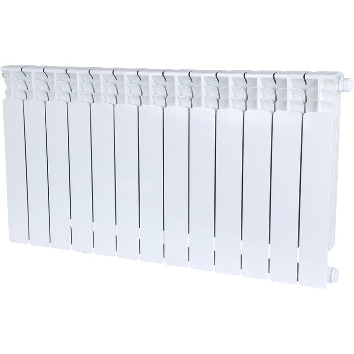 Радиатор STOUT Space 500 мм 13 секций, биметал. (нижнее правое подключение) на 24 кв.м.