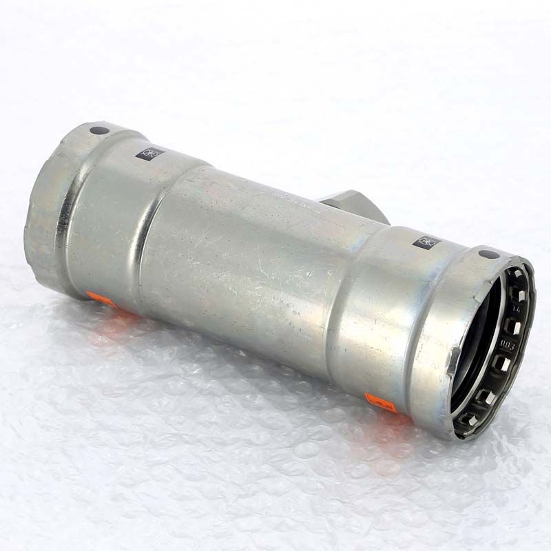 Тройник пресс-В оцинкованная сталь Megapress VIEGA 2" х Rp 1" х 2"