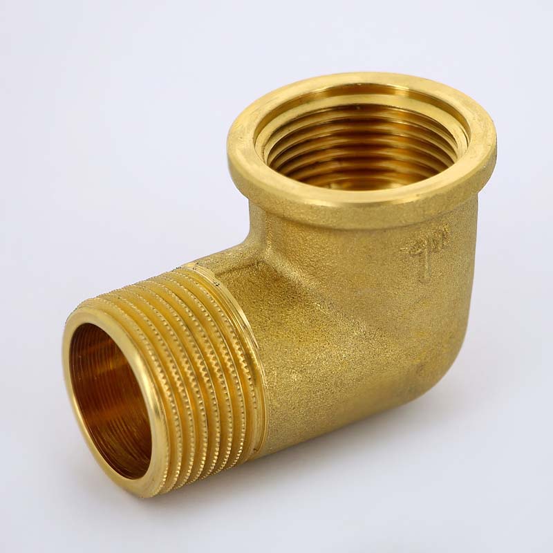 Колено резьбовое ВН 1" x 1" латунь UNI-FITT