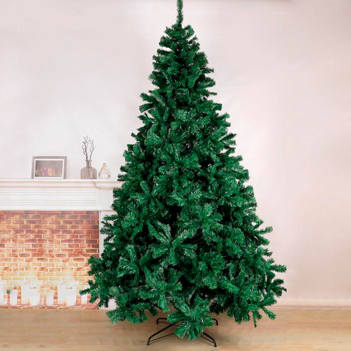 Ель декор. 300 см, 3100 веток (зеленая) "зимнее волшебство" 534221