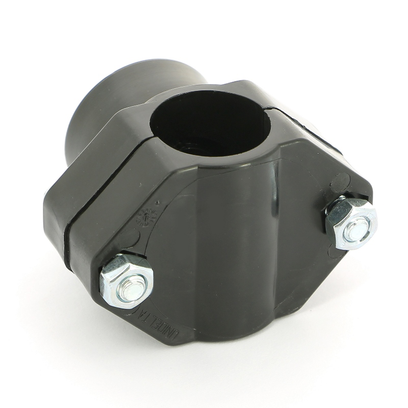 Врезка монтажная седельная 32 x 1/2" ВР, 2 болта, для водопроводных труб ПНД UNIDELTA